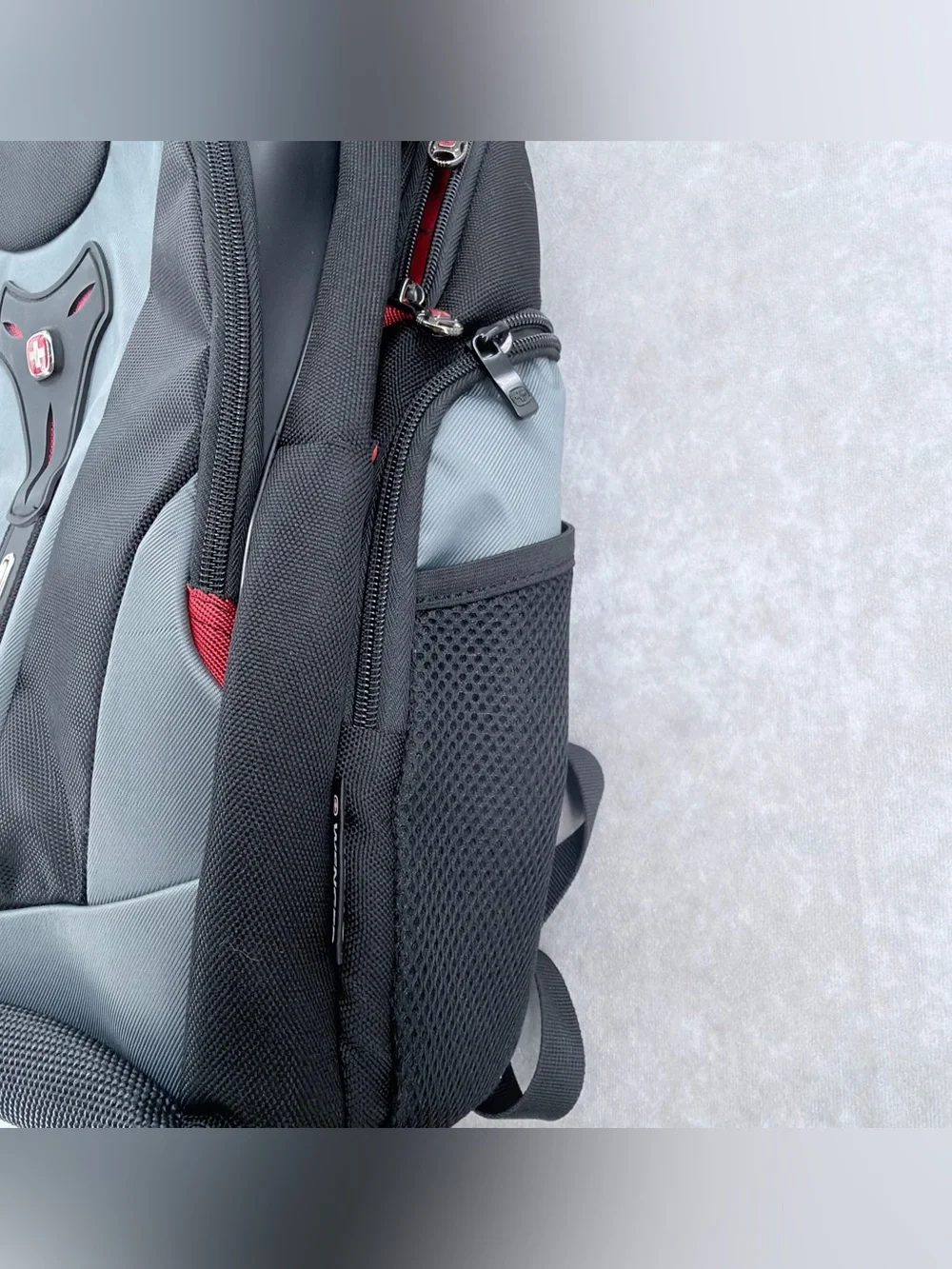 SwissGear Wenger Black & Gray Laptop Backpack